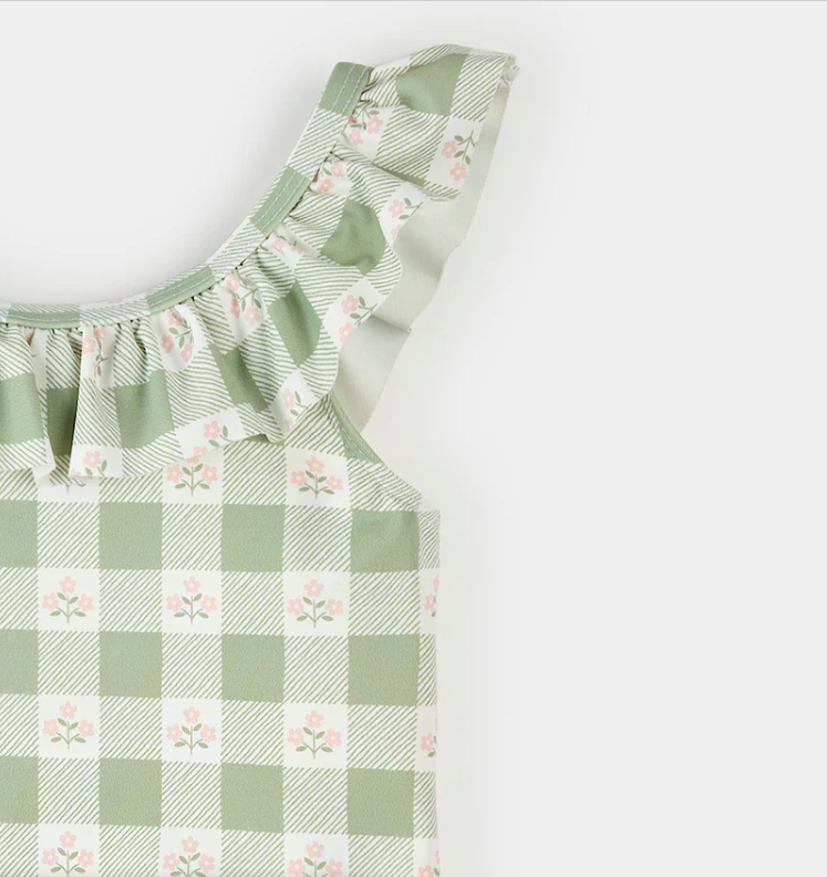 Petit Lem - Swim Green Floral|194049