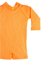 Current Tyed - "Brights" Ribbed Neon Orange|198364