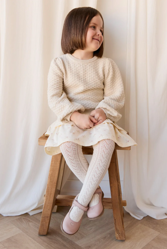 Jamie Kay - Organic Cotton Ruby Skirt Thelma Parchment|176846