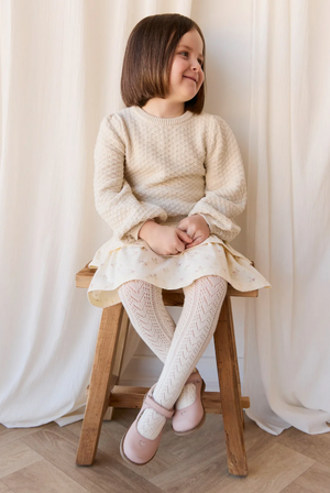 Jamie Kay - Organic Cotton Ruby Skirt Thelma Parchment|176846