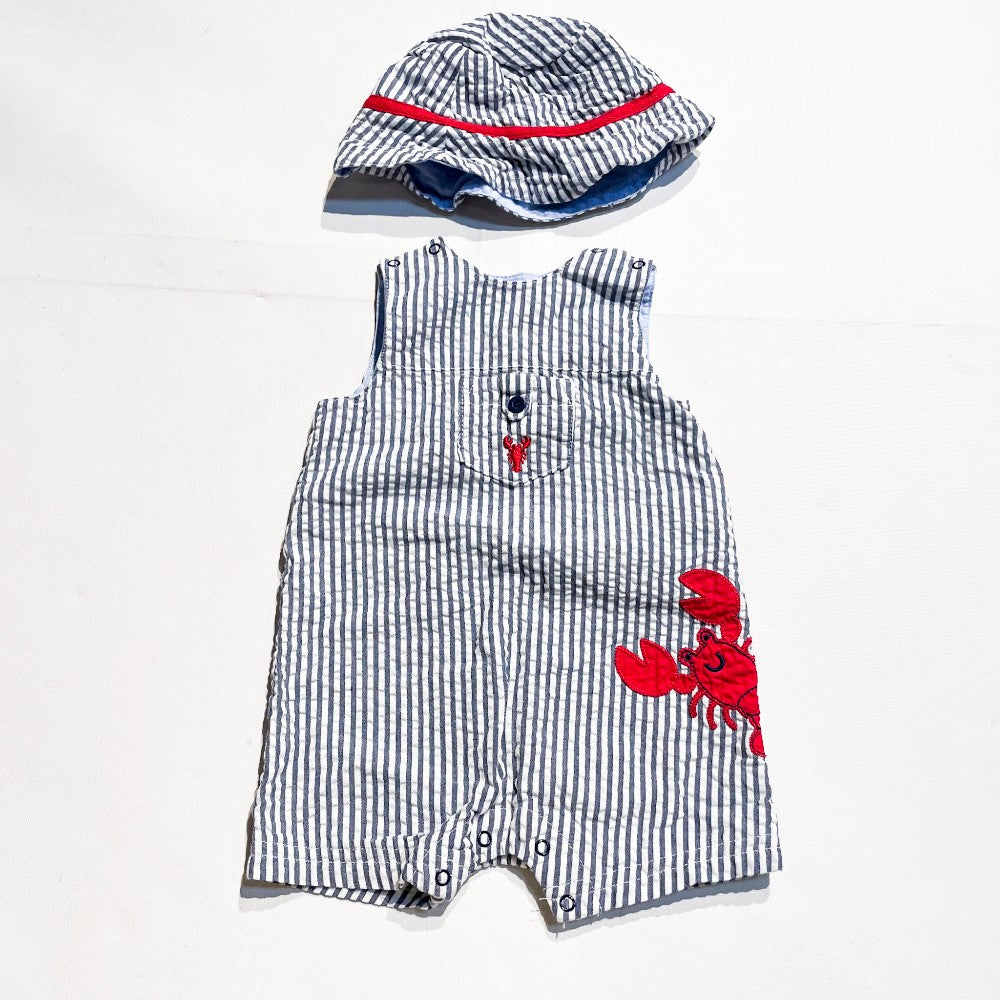 Little Me Romper 6M|183741