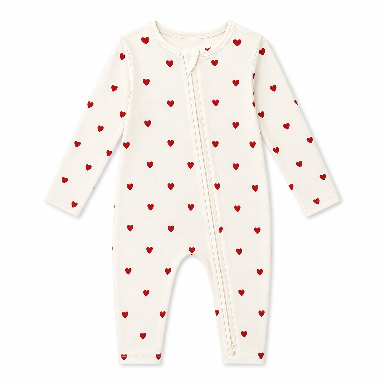 Roobear - Tiny Heart Bamboo Sleeper - NB