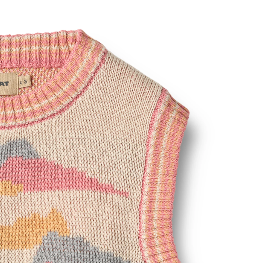 Wheat - Jaquard Vest Maria multi|164397