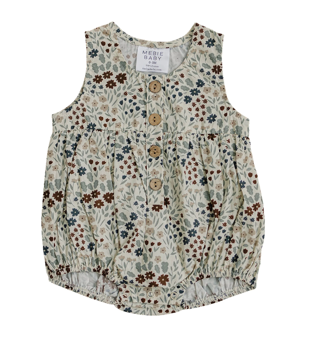 Mebie Baby - Bloom Bubble Romper|87464