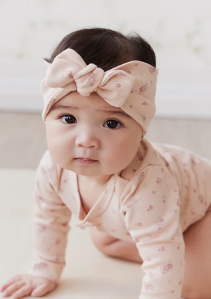 Jamie Kay - Organic Cotton Headband - Cindy Whisper Pink|136699