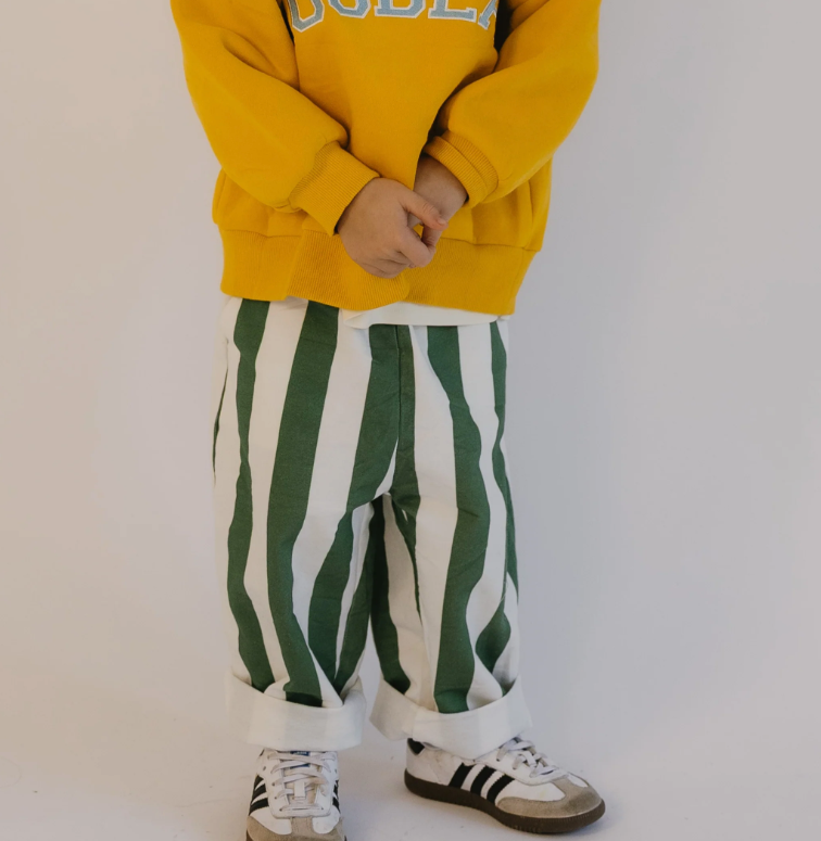 Roobear - Striped Pants - Green|173963