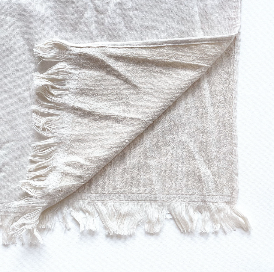 Honeysuckle - Hooded Beach Towel - Oat|89041