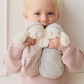 Snuggle Bunnies - Sleeping Penelope Plush - Blush|153290