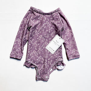 Current Tyed  Ruffle Rashguard Suit 0-6M Reg. $49|147590