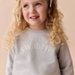 Jamie Kay - Organic Cotton Mimi Sweatshirt - Dawn Blue Sweetie|136678