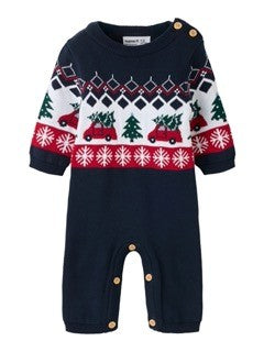 Name It - Christmas Cars Knit Romper 3386|230064
