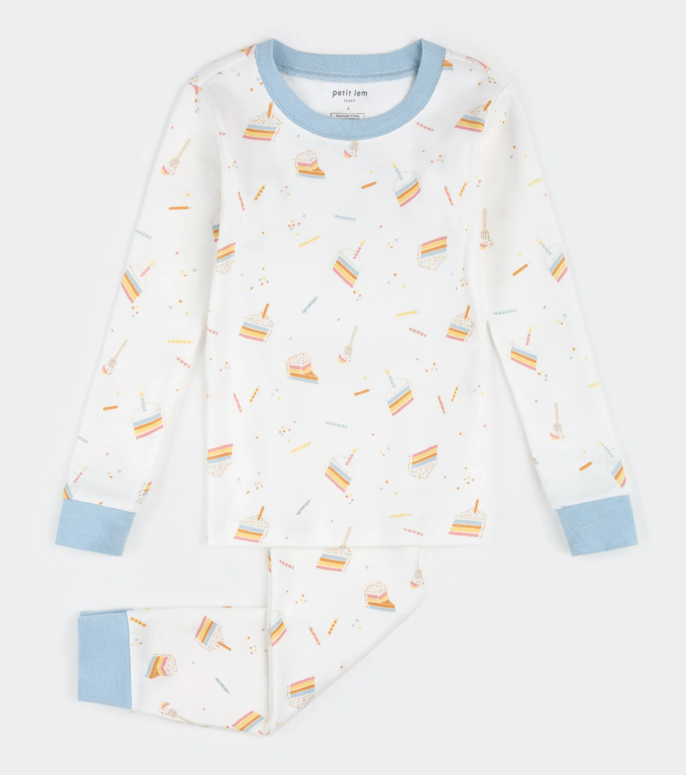 Petit Lem - 2 Piece PJ - Birthday Cake|187301