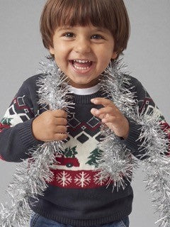 Name It - Navy Christmas Sweater 9233|231525