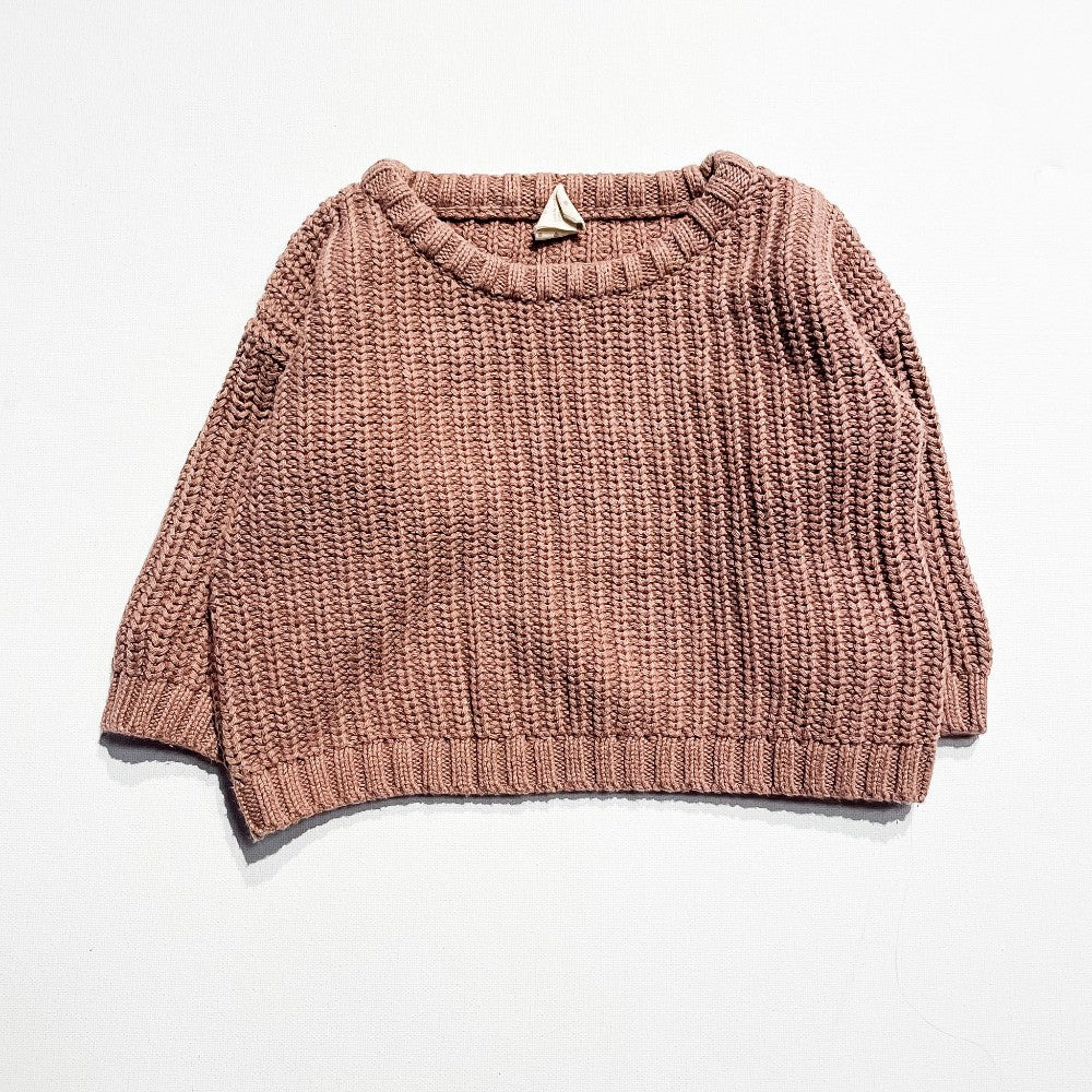 Little Navy Sweater 6-9M|227031