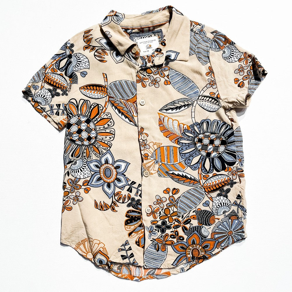 Denim Flower Top 5/6Y|226785