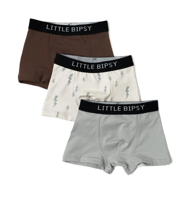 Little Bipsy - Boxer Brief 3-Pack - Fern Mix|94723