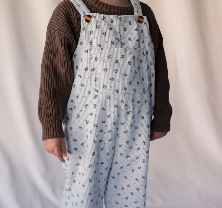 Roobear - Overalls Floral Cord|114109