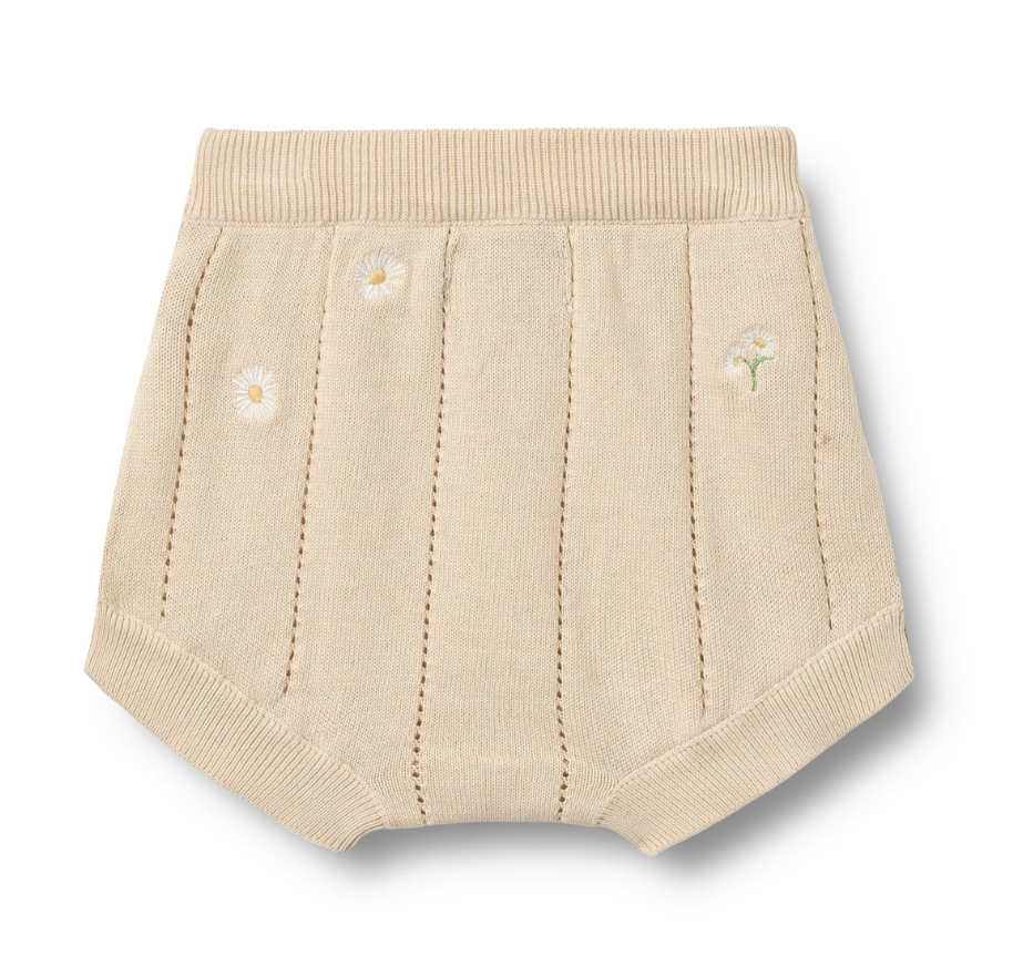 Wheat - Knitted Shorts Dua Sandshell|197167