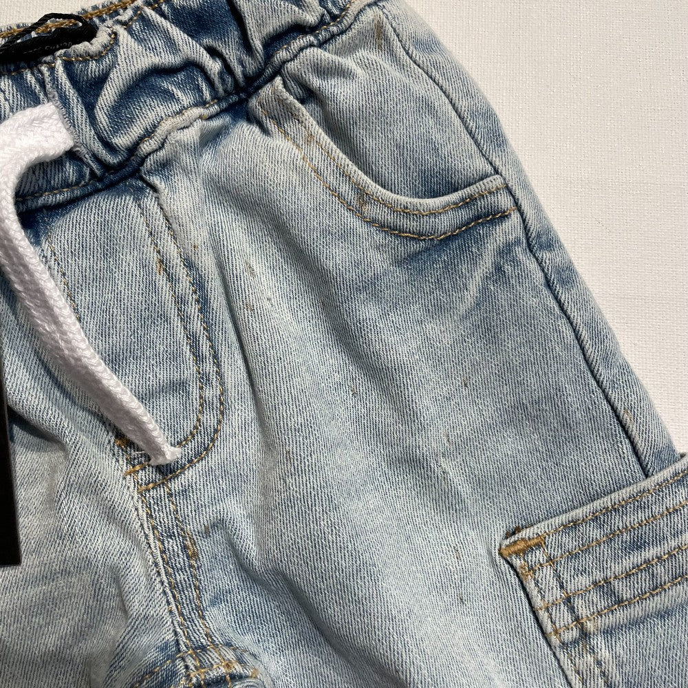 Little Bipsy Cargo Joggers 12-18M **NEW **Imperfection|160893