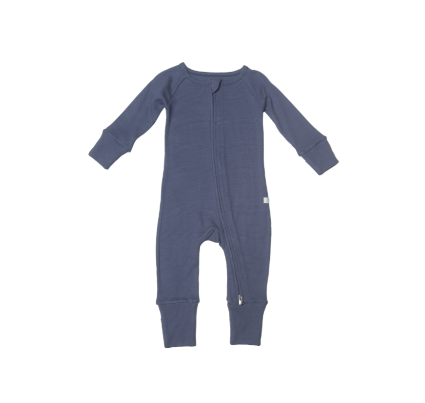 Loulou Lollipop - Waffle Sleeper - Denim Blue|114189