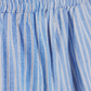 Creamie - Woven Stripe Shorts Blue Lustre|193989