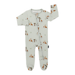 Belan.J - Footed Zipper Sleeper - Giraffes|193843