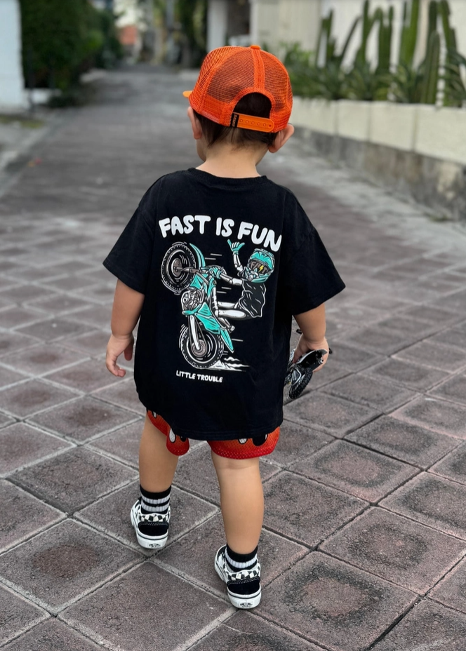 Little Trouble - Fast Is Fun T-Shirt|205839