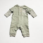 Rabbit + Bear Romper 0-3M|209840