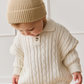 Wade Knitted Jumper - Cloud|154983