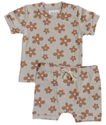 Mebie Baby - Daisy Cozy Short Set|87424