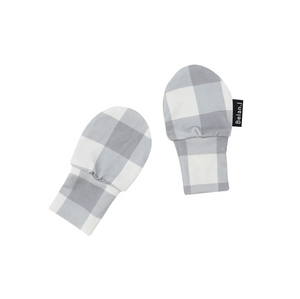 Belan.J - Non Scratch Mittens Denim Plaid|158770