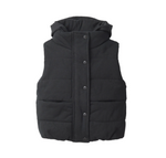 Little Bipsy - Hooded Puffer Vest - Black|108343