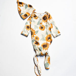 Snuggly Jacks Knotted GownNB|188047