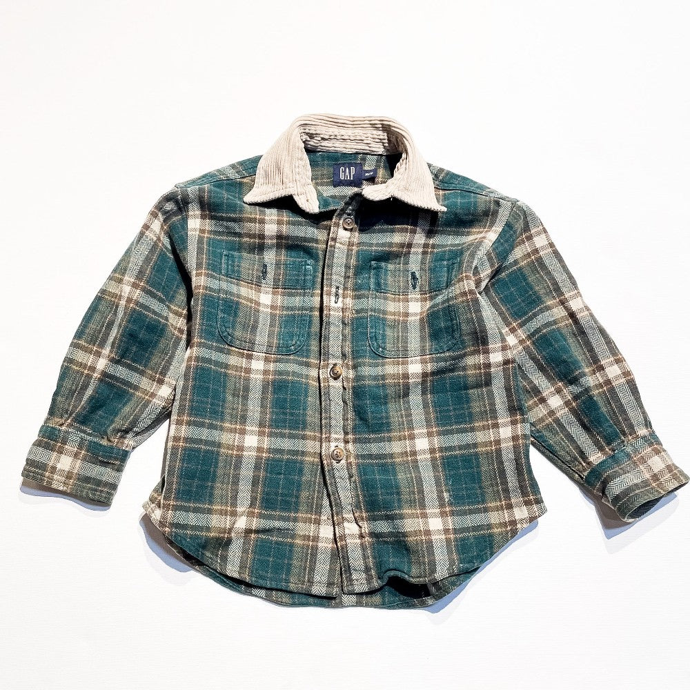 Gap Button Up 5-6Y **Imperfection|192905