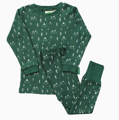 Parade Organics - "My Jammies" Holiday Pajamas Mountains|173348