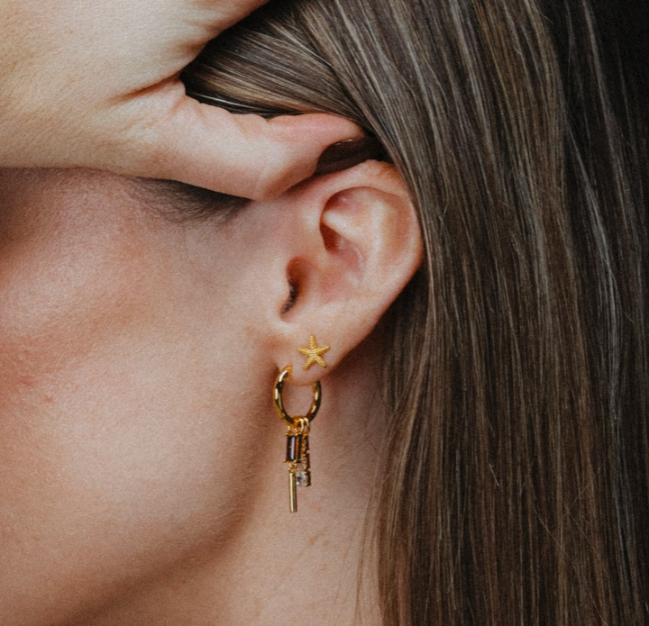 Starfish Studs -18K PVD Gold Plating|186982