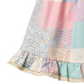 Wheat -  Dress Ruffle Ayla Patchwork Flowers|191178