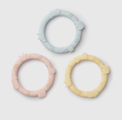 Loulou Lollipop - Wild Teething Ring Set|212303