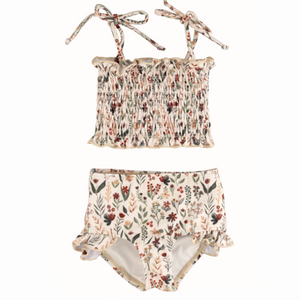 Current Tyed - The "Ivy" High Waist Smocked Bikini|205964
