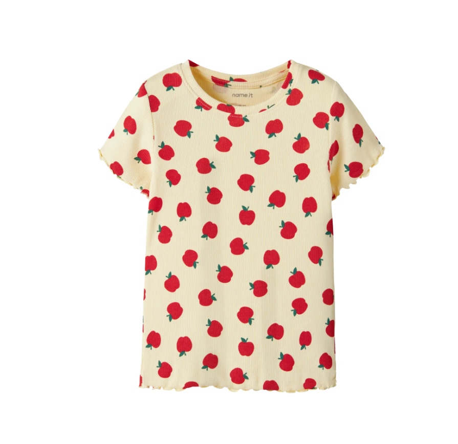 Name It - Ribbed Ruffle Tee|209551