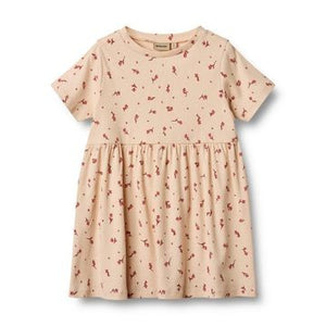 Wheat - Jersey Dress S/S Anna Rose Water|125813