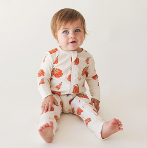 Parade -  '2-Way' Zip Romper Pumpkins|164067