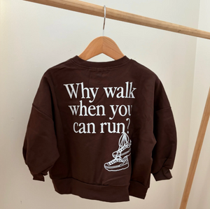 Roobear - Why Walk Crewneck|161873