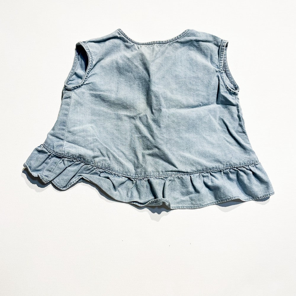 Zara Shirt 9-12M **Imperfection|190971