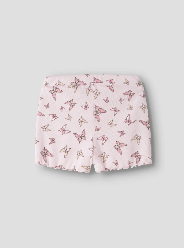 Name It - Ribbed Ruffle Shorts|209524