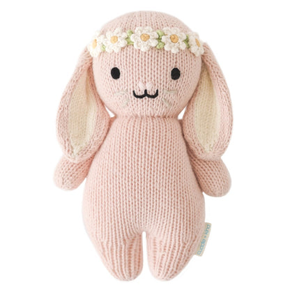 Cuddle & Kind - Baby Bunny (rose with ivory Floral), Give 5 Meals|155789