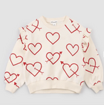 Miles - Valentine Ruffle Sweatshirt|187504