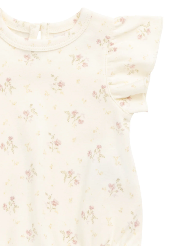 Jamie Kay - Organic Cotton Sage Onepiece Thelma Parchment|176853