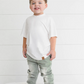 Little Bipsy - OVERSIZED BAMBOO TEE - WHITE|86087