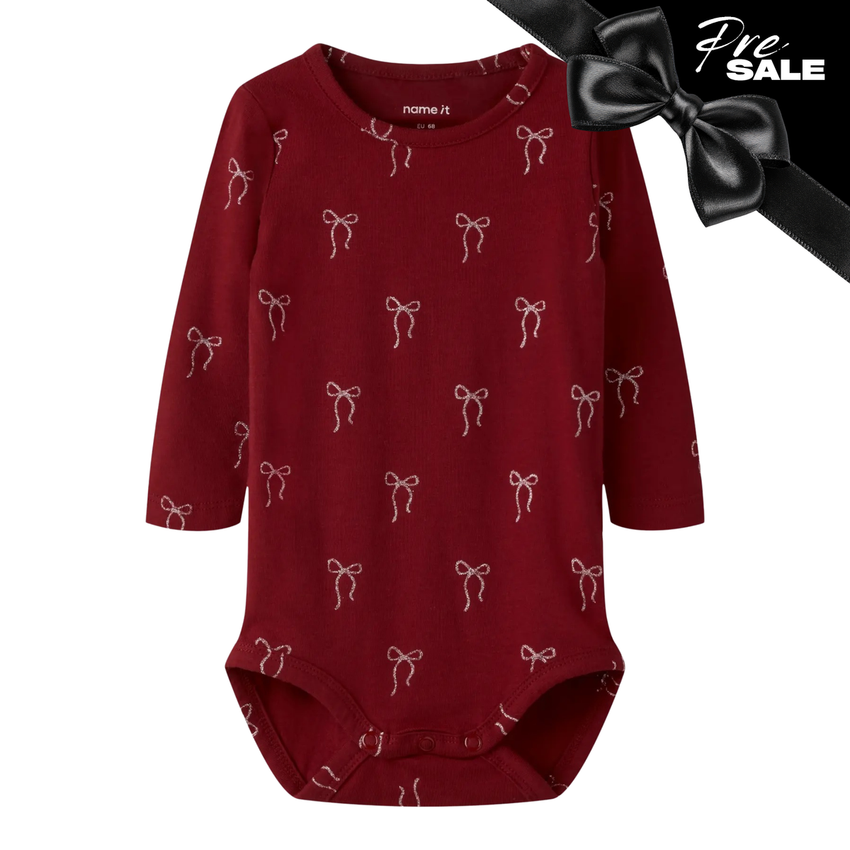 Pre Sale: Name It - Cotton Bow Bodysuit 8872